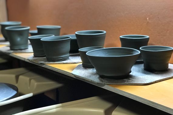 コンパクトな器も